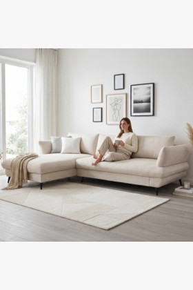 Rohová sedačka BALOU - ľavý roh